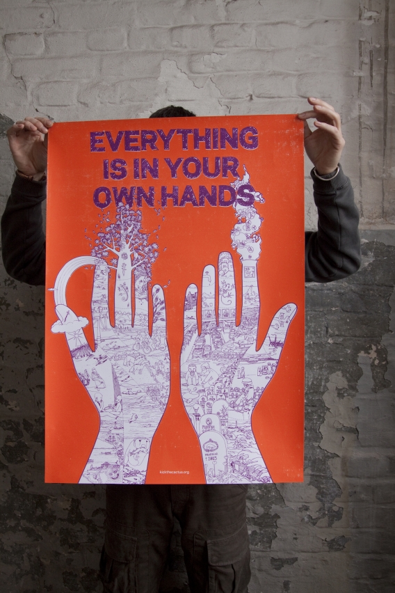 Everything is in your own hands - Poster - copyright Luca Bogoni